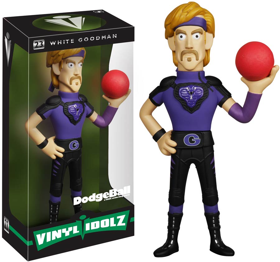 Vinyl Idolz 23 Dodgeball White Goodman Figure