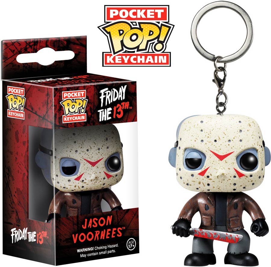 POP Horror Jason Voorhees Vinyl Figure Pocket Keychain