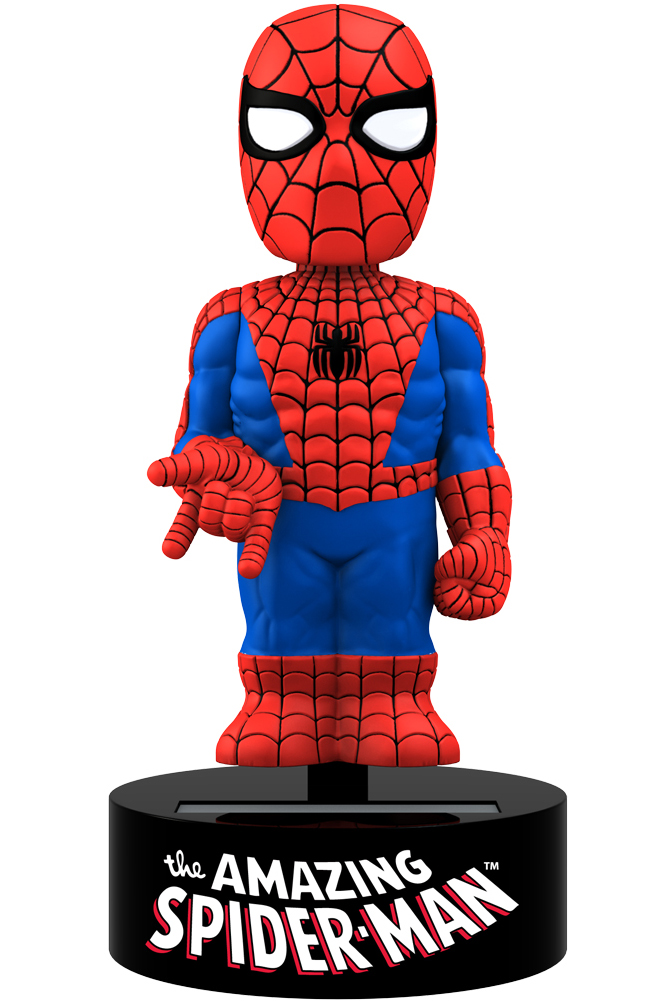 Marvel Comics Spider-Man Solar Powered Body Knocker