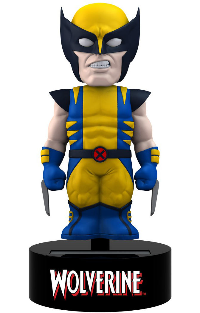 Marvel Comics Wolverine Solar Powered Body Knocker