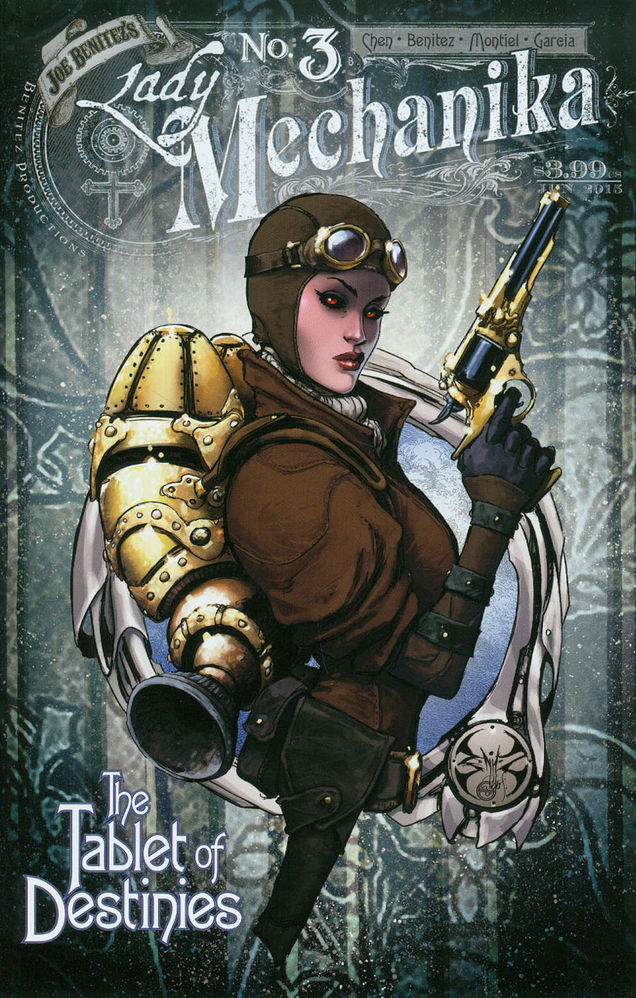 Lady Mechanika Tablet Of Destinies #3 Cover B Regular Joe Benitez & Peter Steigerwald Cover