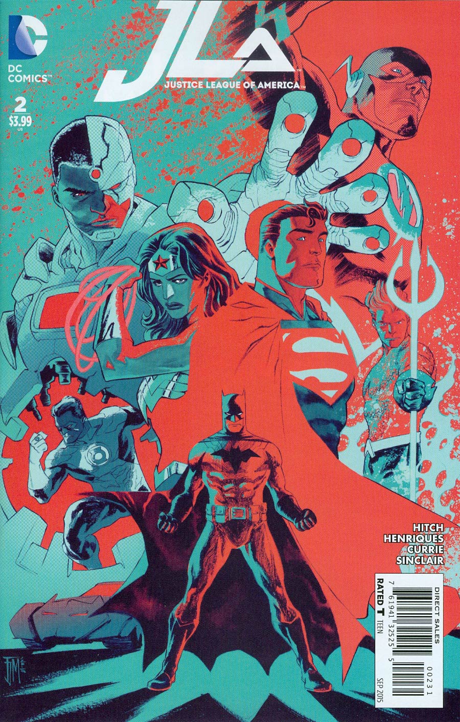 Justice League Of America Vol 4 #2 Cover C Incentive Francis Manapul Variant Cover