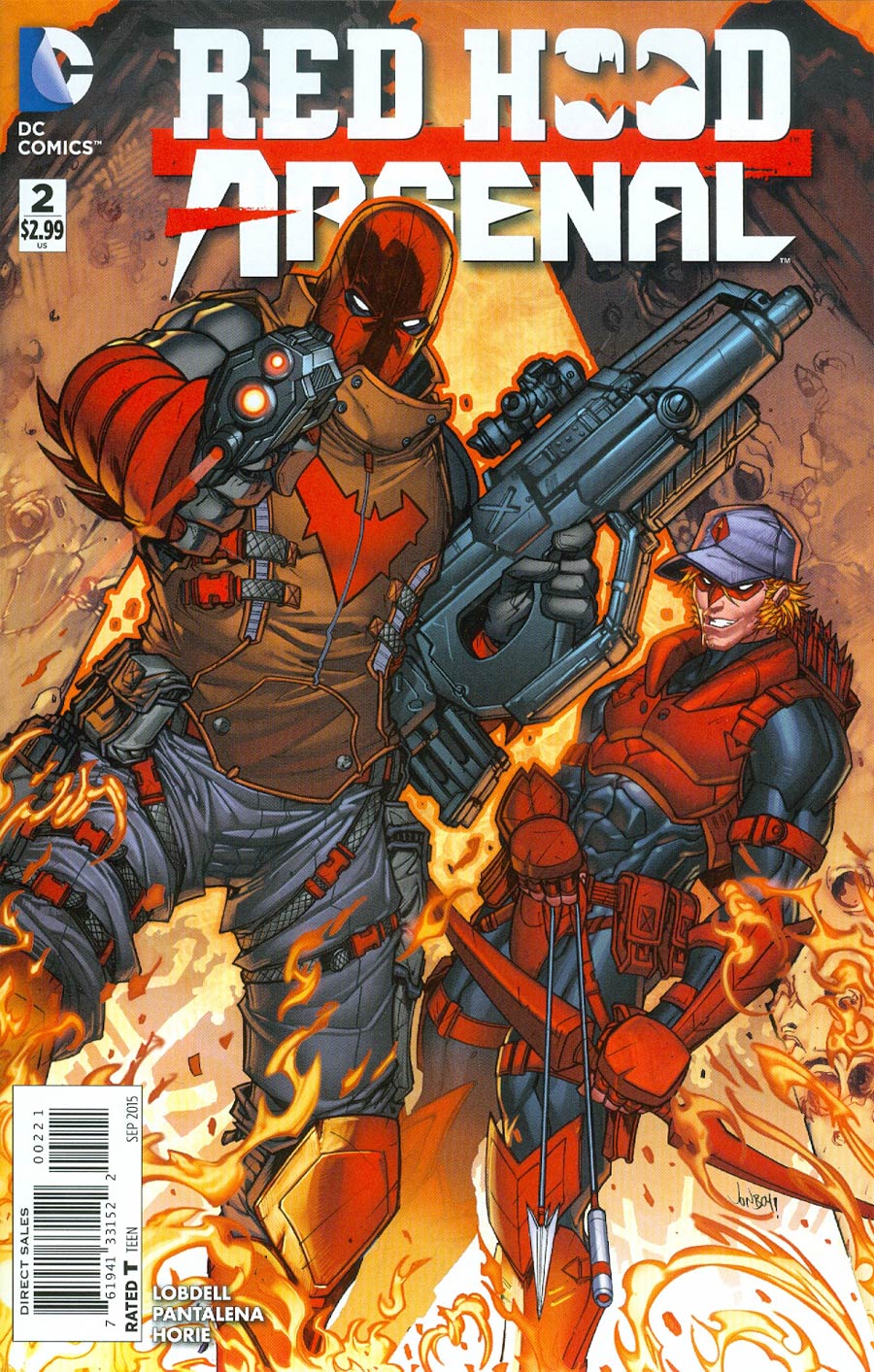 Red Hood Arsenal #2 Cover B Incentive Jonboy Meyer Variant Cover