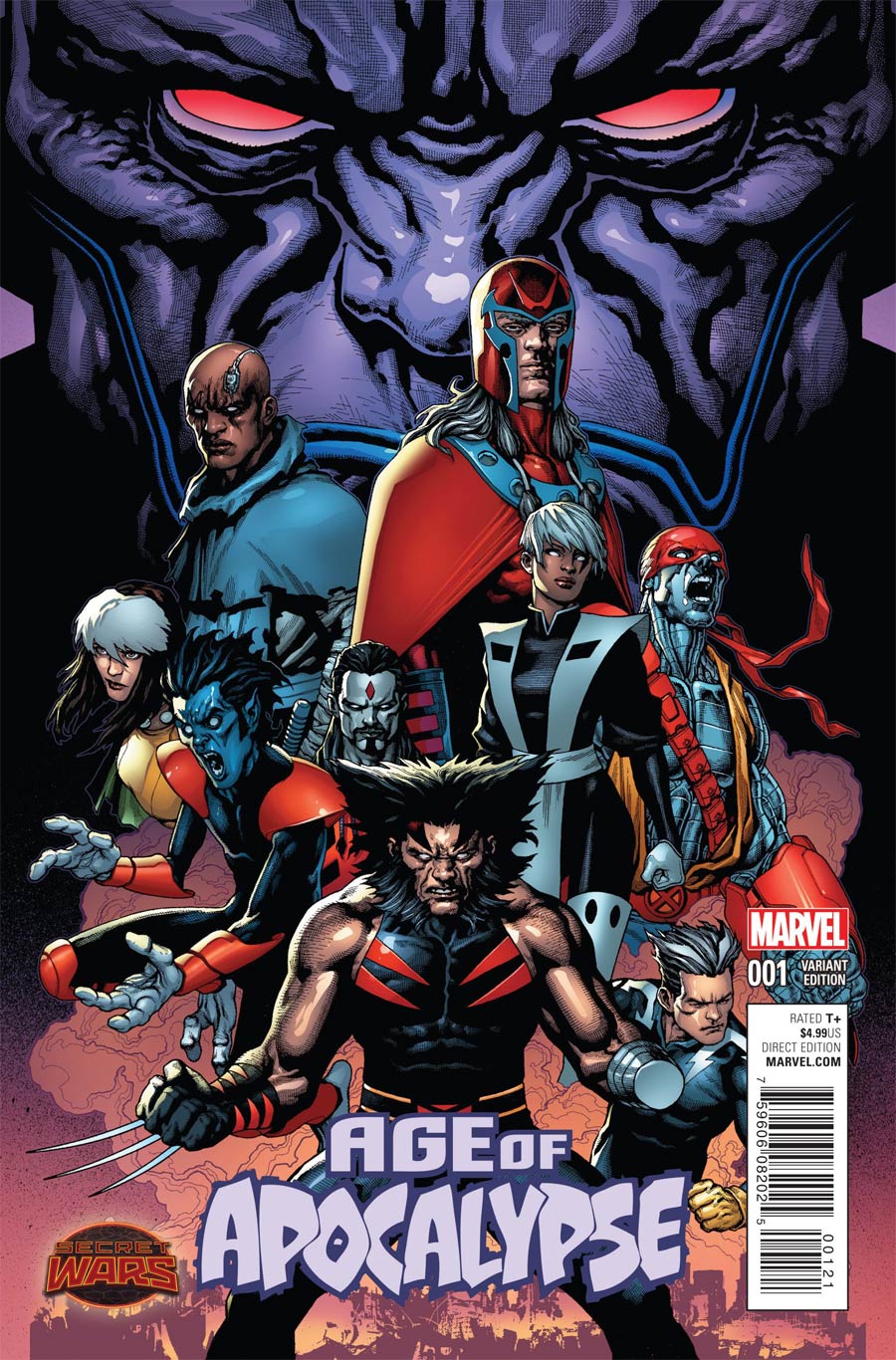 Age Of Apocalypse Vol 2 #1 Cover D Incentive Andy Clarke Promo Variant Cover (Secret Wars Warzones Tie-In)