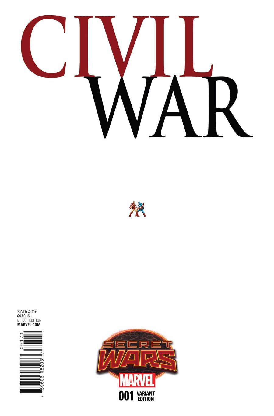 Civil War (Secret Wars) #1 Cover E Incentive Ant-Sized Variant Cover (Secret Wars Warzones Tie-In)
