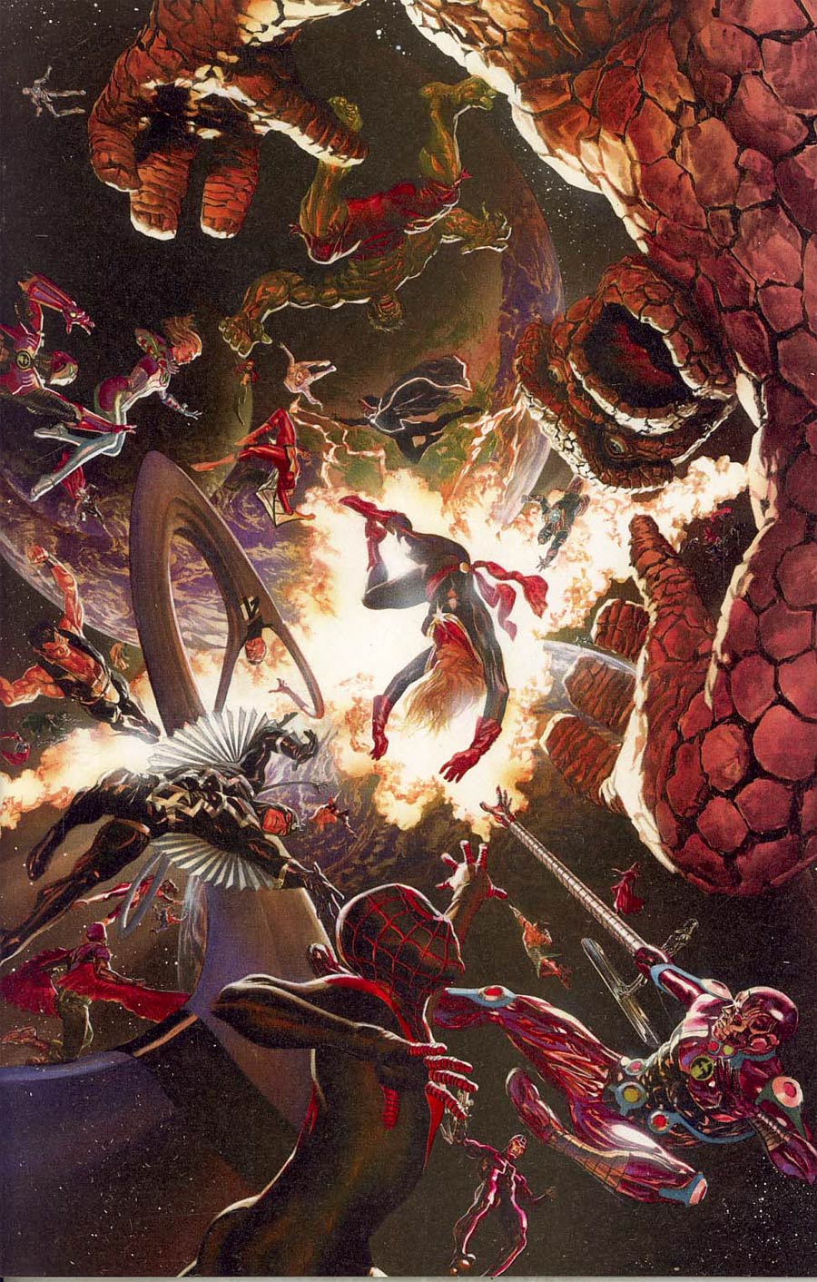 Secret Wars #1 Cover Y 2nd Ptg Alex Ross Variant Cover