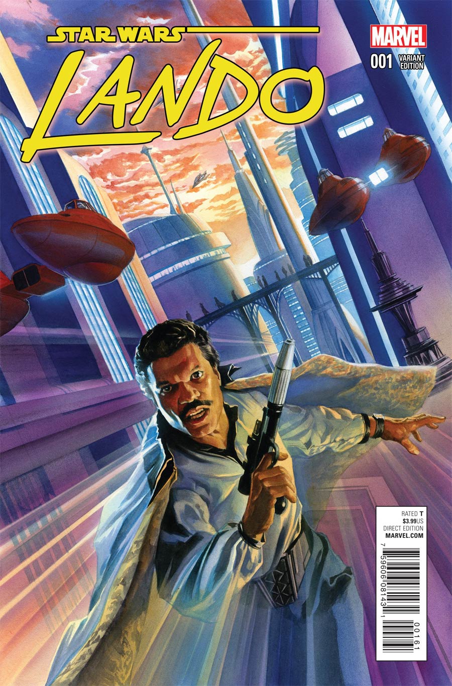 Star Wars Lando #1 Cover H Incentive Alex Ross Color Variant Cover