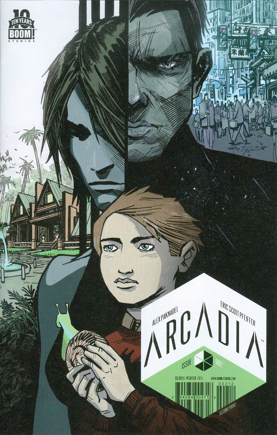Arcadia #2 Cover C 2nd Ptg Eric Scott Pfeiffer Variant Cover