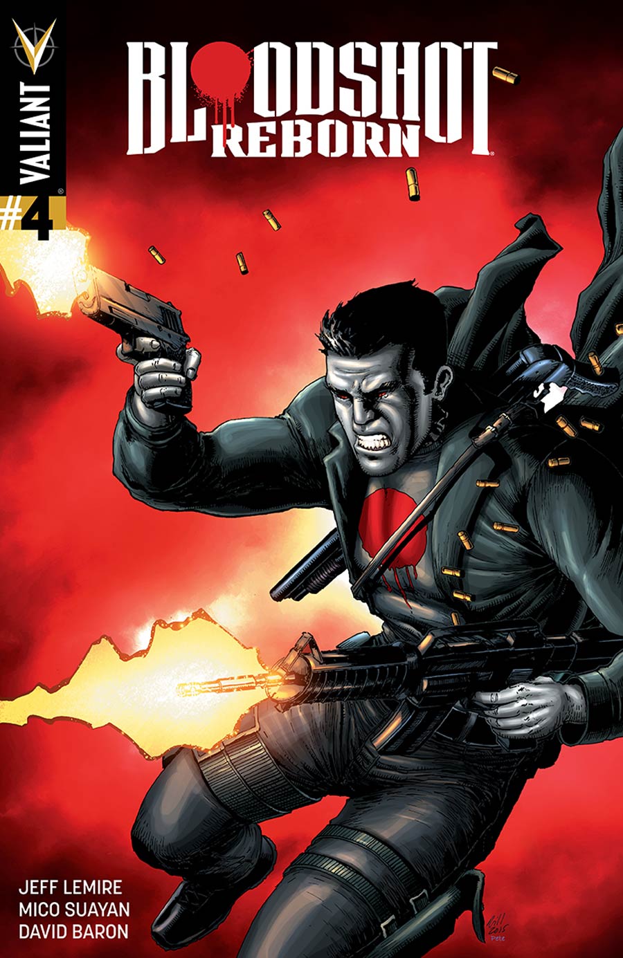Bloodshot Reborn #4 Cover C Incentive Robert Gill Variant Cover