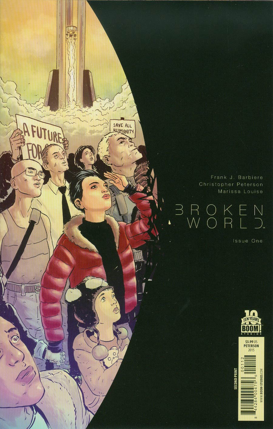 Broken World #1 Cover E 2nd Ptg Christopher Peterson Variant Cover