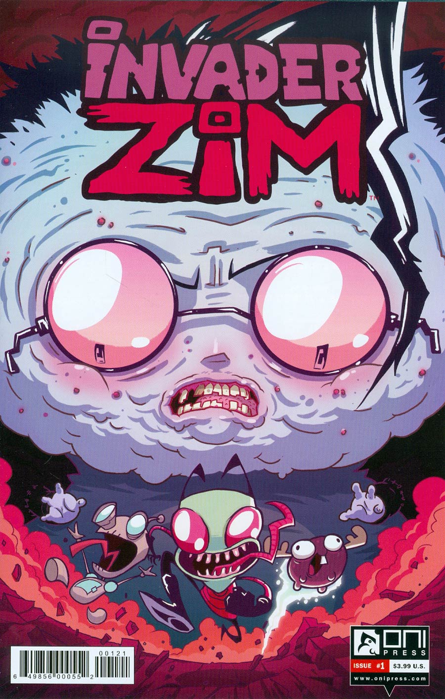 Invader Zim #1 Cover C Variant Jhonen Vasquez Cover