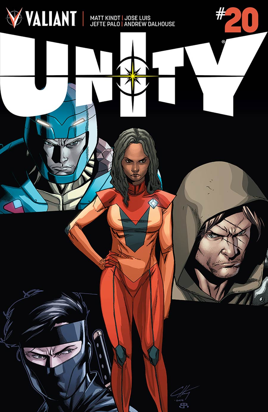 Unity Vol 2 #20 Cover B Incentive Clayton Henry Variant Cover