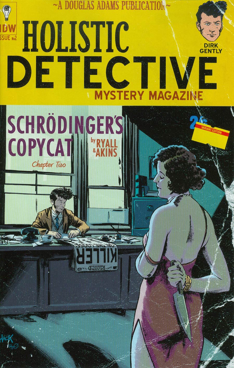 Dirk Gentlys Holistic Detective Agency #2 Cover C Incentive Robert Hack Pulp Variant Cover
