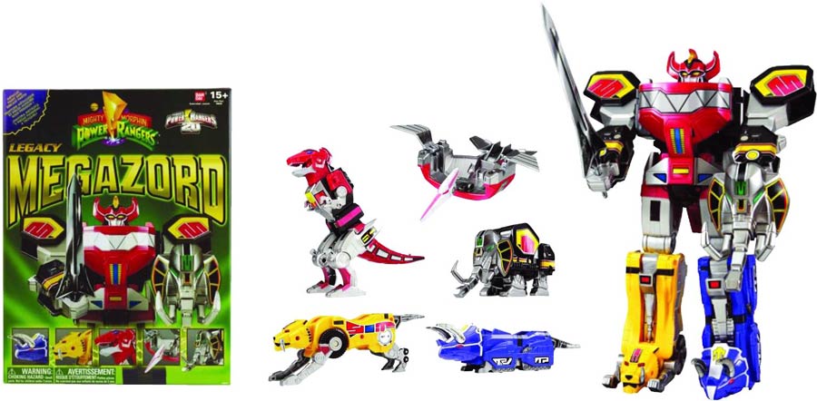 Power Rangers Legacy Dino Megazord Action Figure