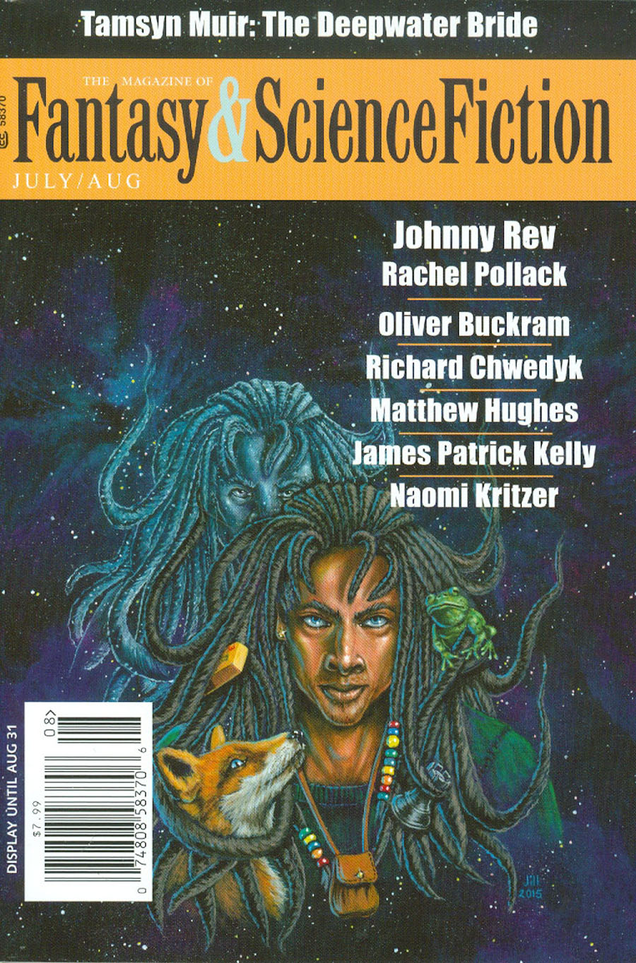 Fantasy & Science Fiction Digest Vol 129 #1 Jul / #2 Aug 2015