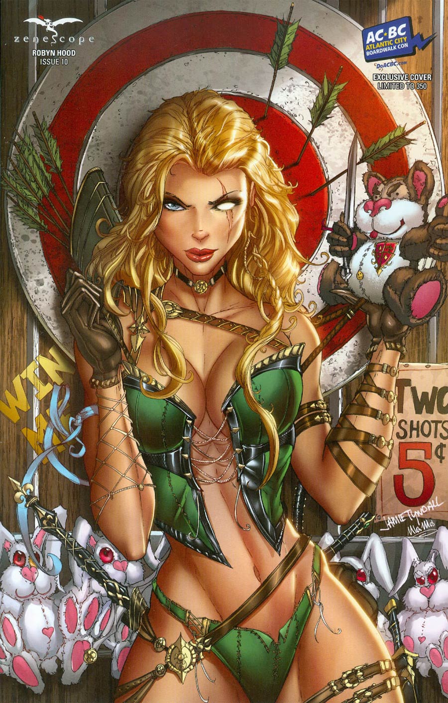Grimm Fairy Tales Presents Robyn Hood Vol 2 #10 Cover D ACBC 2015 Exclusive Jamie Tyndall Variant Cover
