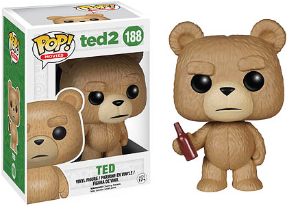 POP Movies 188 Ted 2 Ted With Beer Vinyl Figure