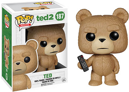 POP Movies 187 Ted 2 Ted With Remote Vinyl Figure