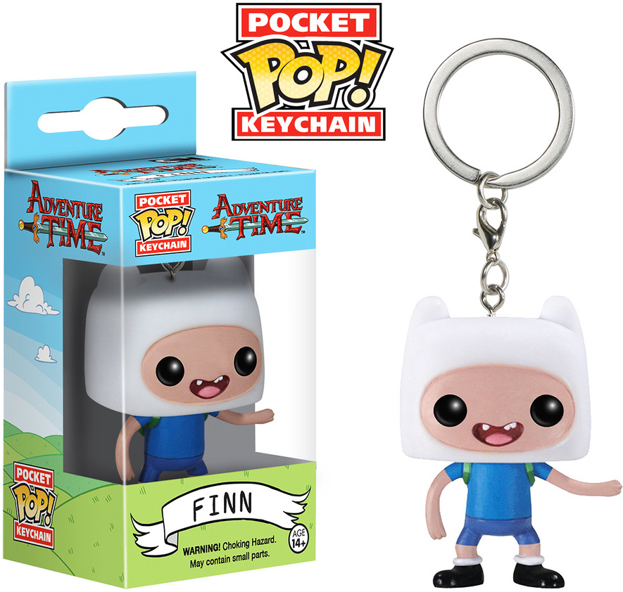 POP Keychain Adventure Time - Finn