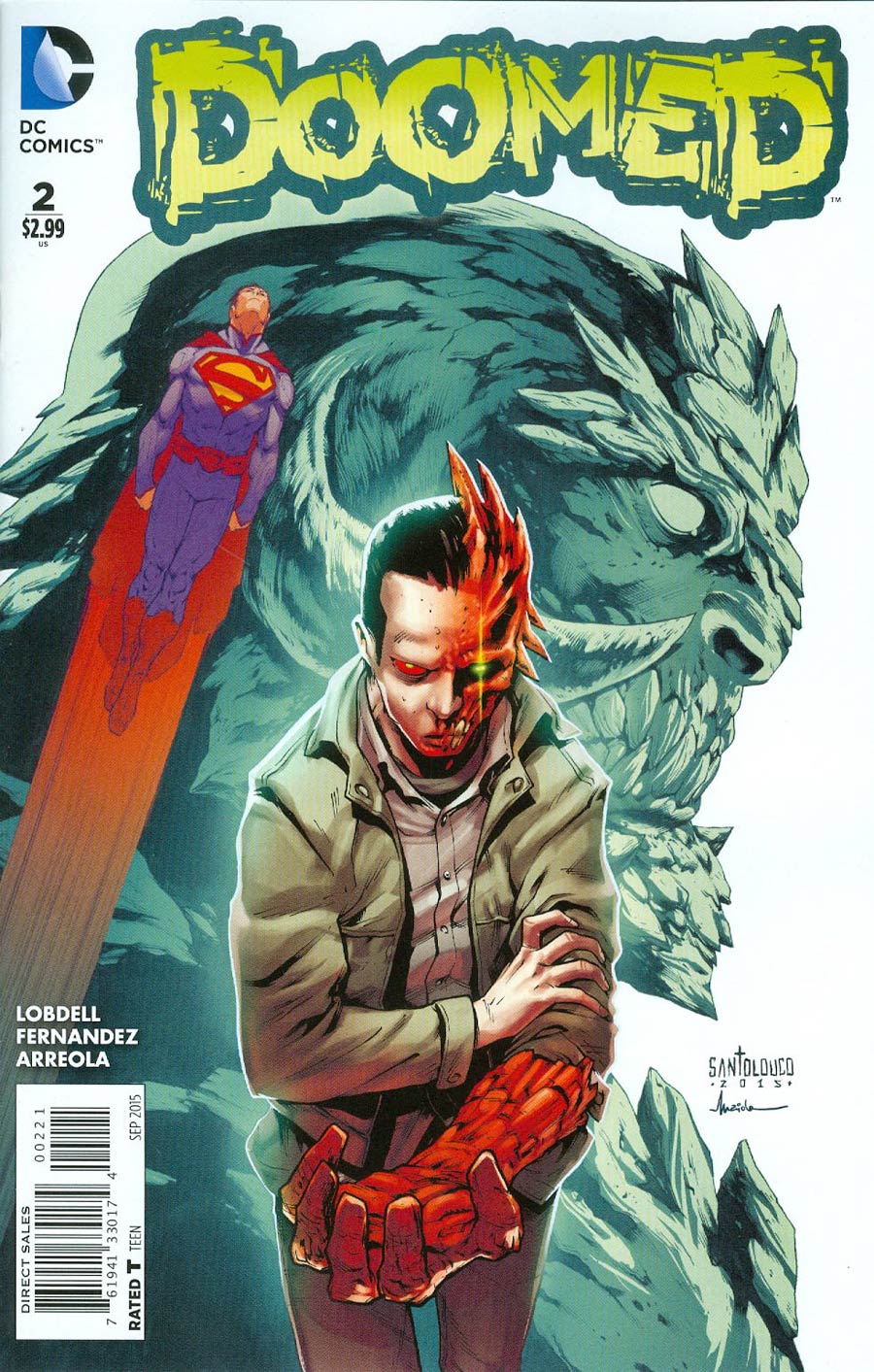 Doomed #2 Cover B Incentive Mateus Santolouco Variant Cover