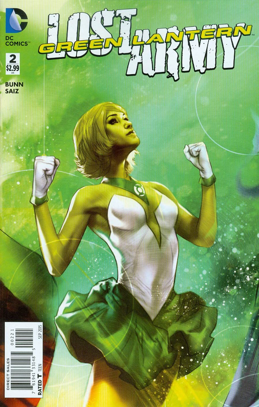 Green Lantern The Lost Army #2 Cover B Incentive Ben Oliver Variant Cover