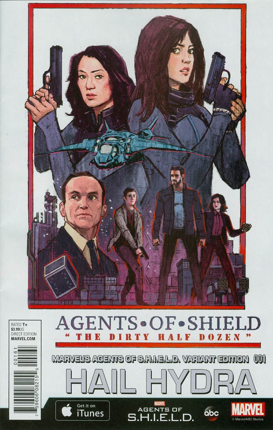 Hail Hydra #1 Cover C Incentive Marvels Agents Of S.H.I.E.L.D. Variant Cover (Secret Wars Warzones Tie-In)