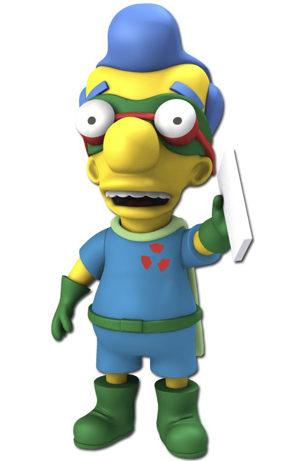 Simpsons 25th Anniversary 5-Inch Series 5 Millhouse Van Houten Action Figure