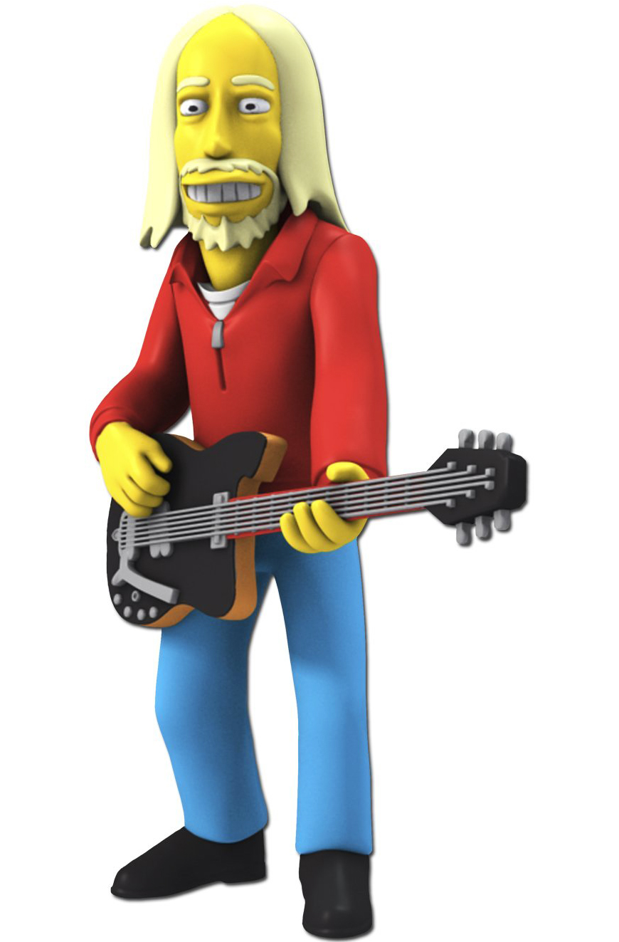 Simpsons 25th Anniversary 5-Inch Series 5 Tom Petty Action Figure