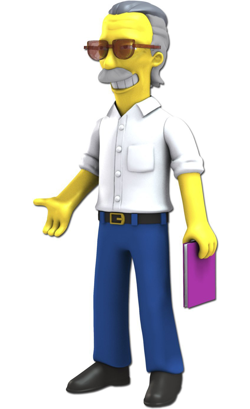 Simpsons 25th Anniversary 5-Inch Series 5 Stan Lee Action Figure