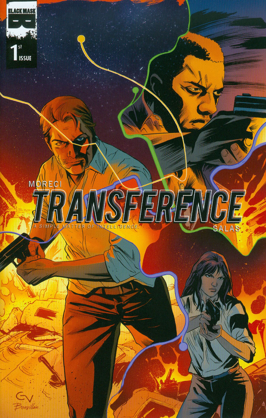 Transference #1 Cover B 1st Ptg Gio Valletta