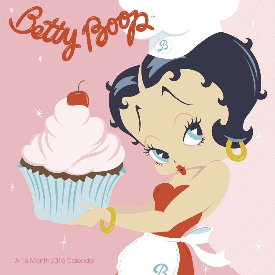 Betty Boop 2016 12x12-inch Wall Calendar