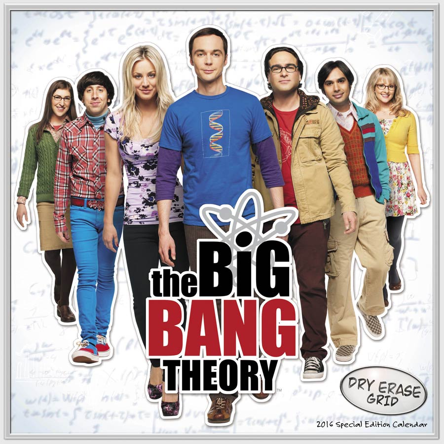 Big Bang Theory 2016 Special Edition Wall Calendar