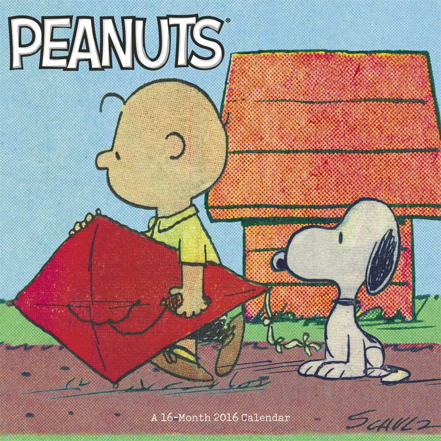 Peanuts Kite 2016 12x12-inch Wall Calendar