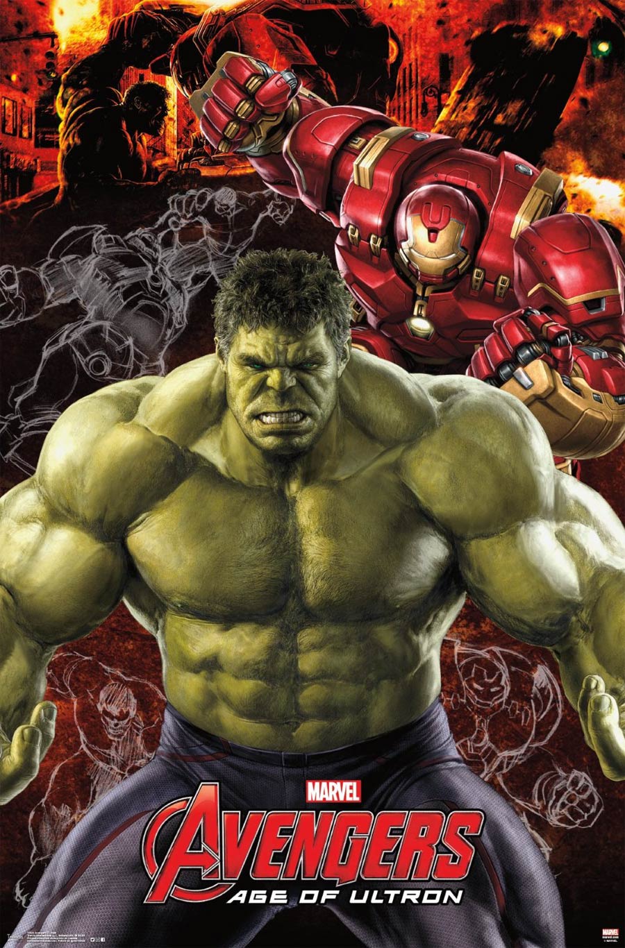 Avengers Age Of Ultron Hulk Poster