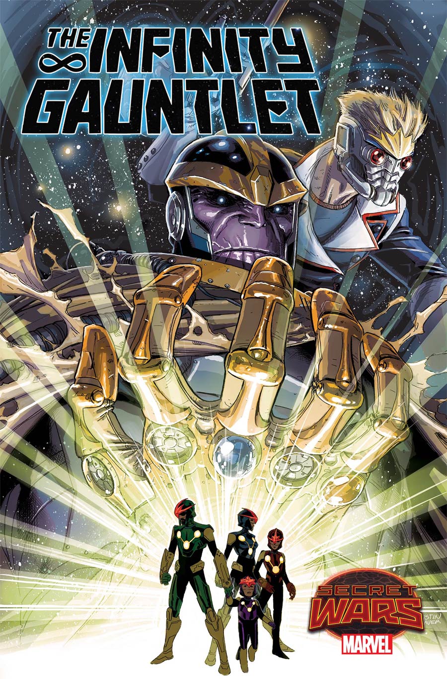 Marvel Thanos Gauntlet Poster
