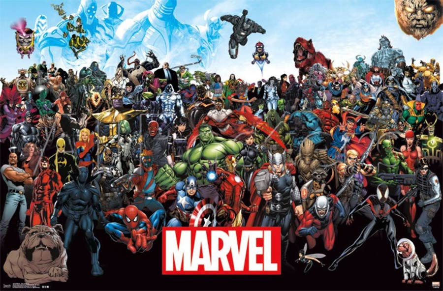 Marvel The Lineup 15 Poster