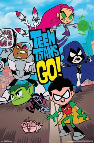 Teen Titans Go Group Poster