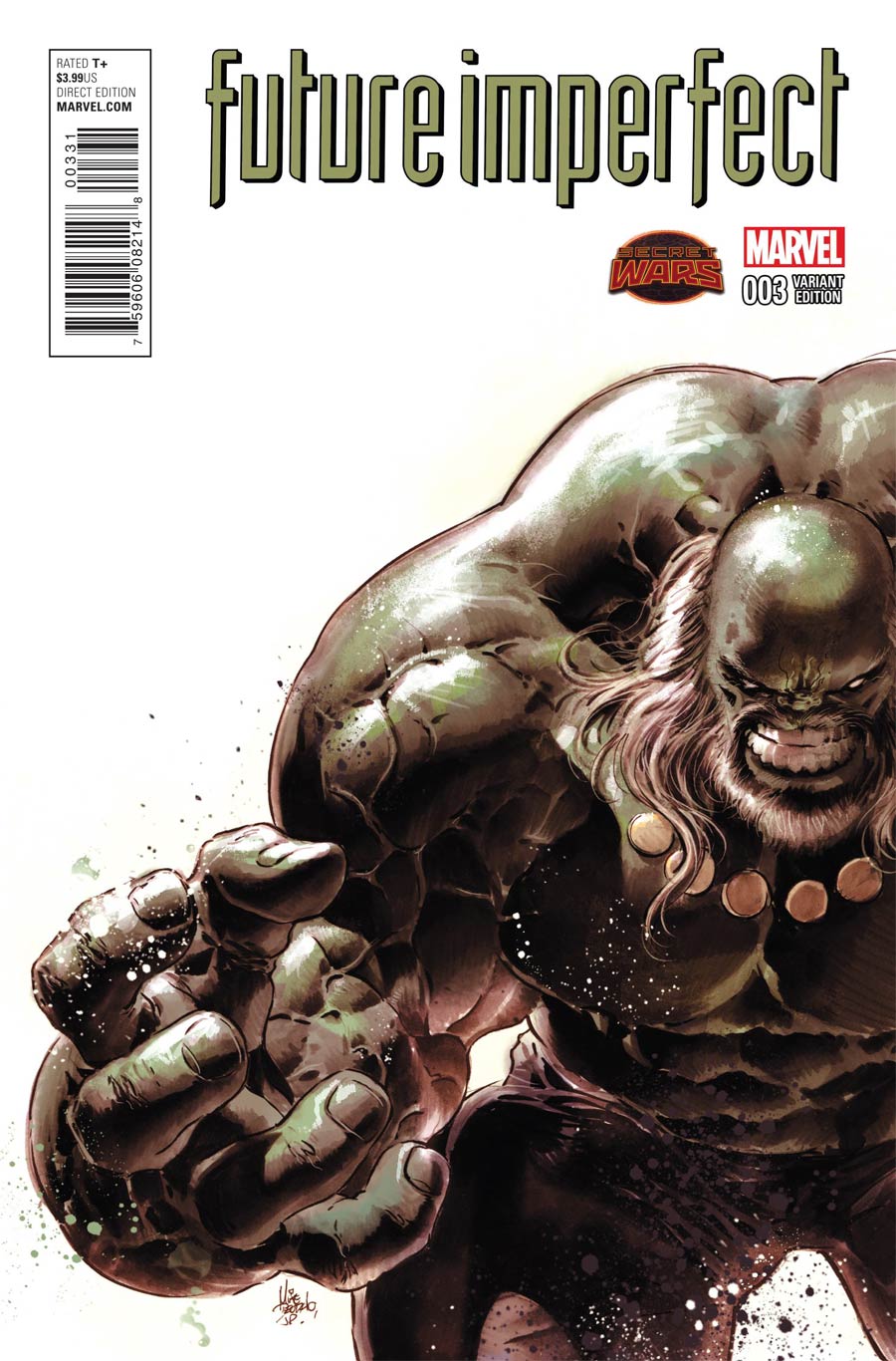 Future Imperfect #3 Cover B Incentive Mike Deodato Jr Variant Cover (Secret Wars Warzones Tie-In)