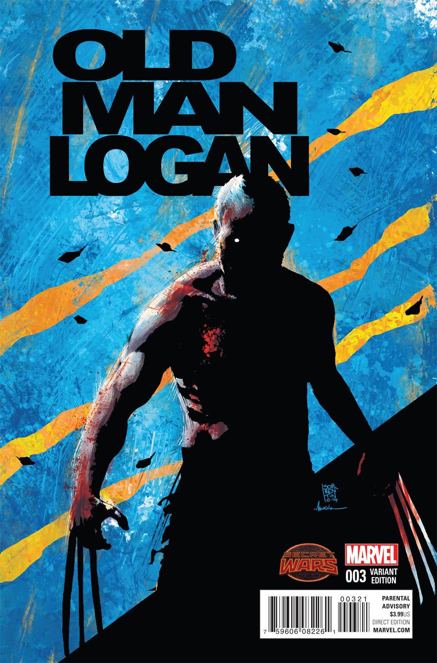 Old Man Logan #3 Cover B Incentive Andrea Sorrentino Variant Cover (Secret Wars Warzones Tie-In)