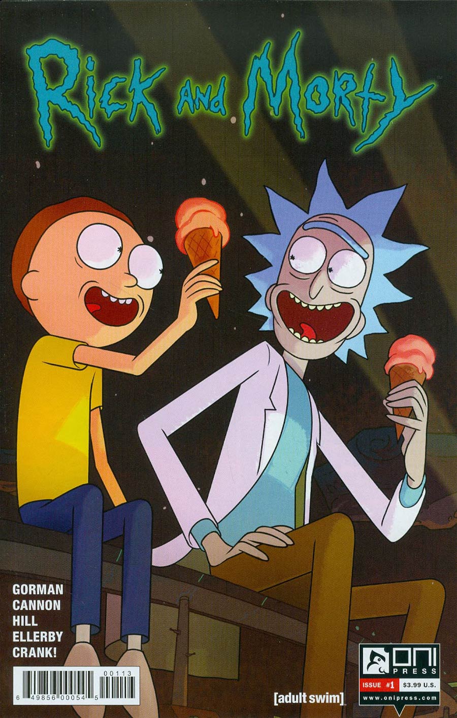 Rick And Morty #1 Cover F 3rd Ptg CJ Cannon Variant Cover