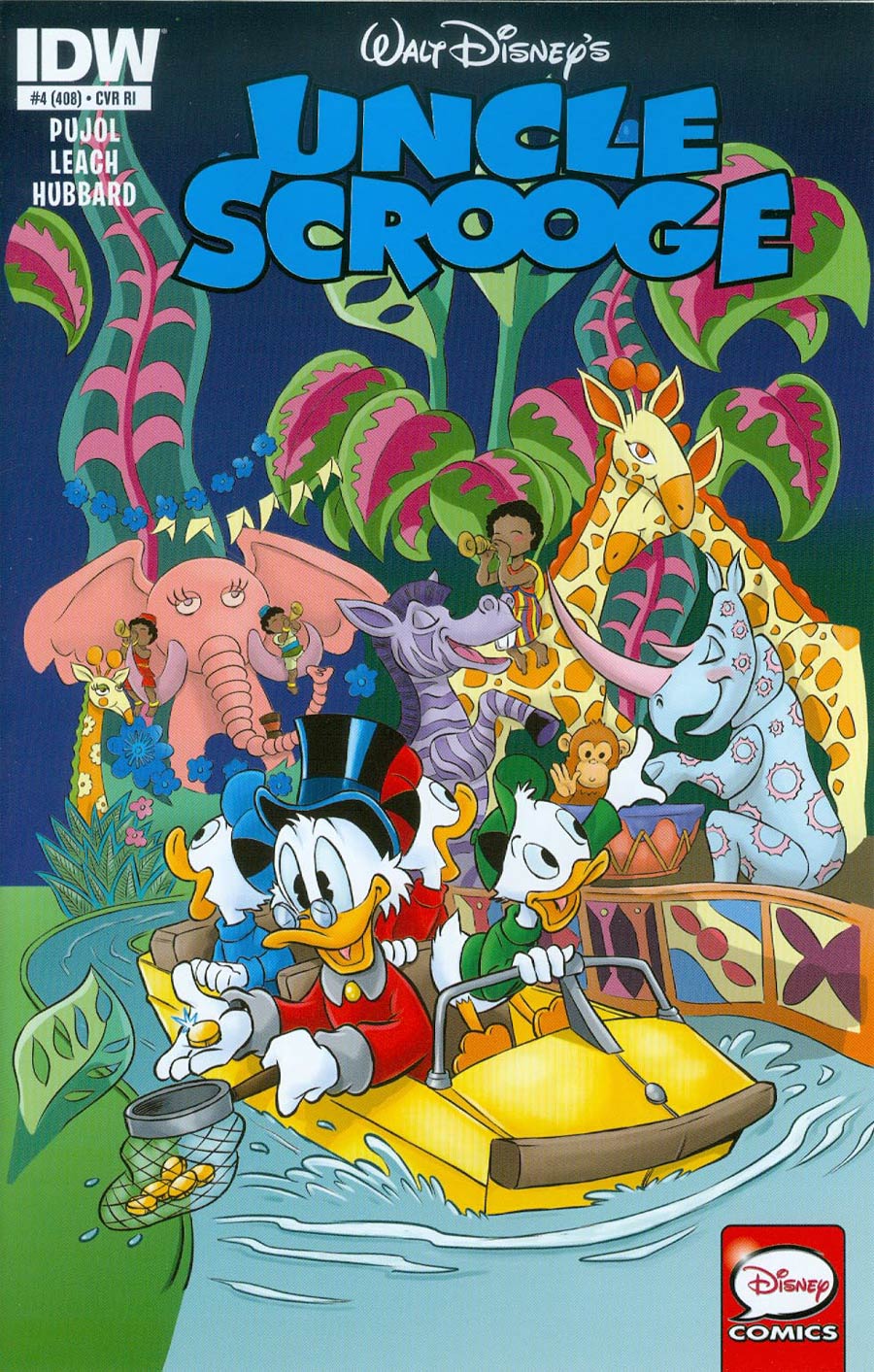 Uncle Scrooge Vol 2 #4 Cover C Incentive Thom Pratt Disney Legacy Fantasyland 60th Anniversary Variant Cover