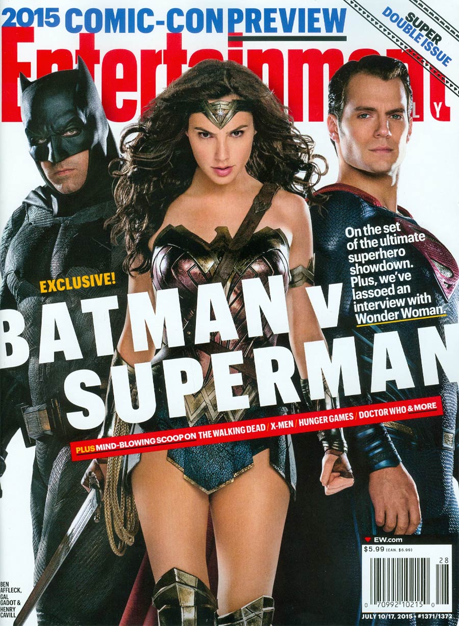 Entertainment Weekly #1371 / #1372  Jul 10 / Jul 17 2015 Comic-Con Preview