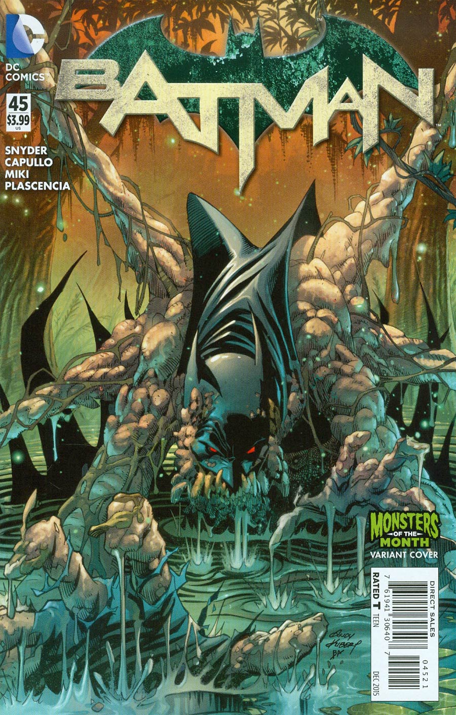 Batman Vol 2 #45 Cover B Variant Andy Kubert Monsters Cover