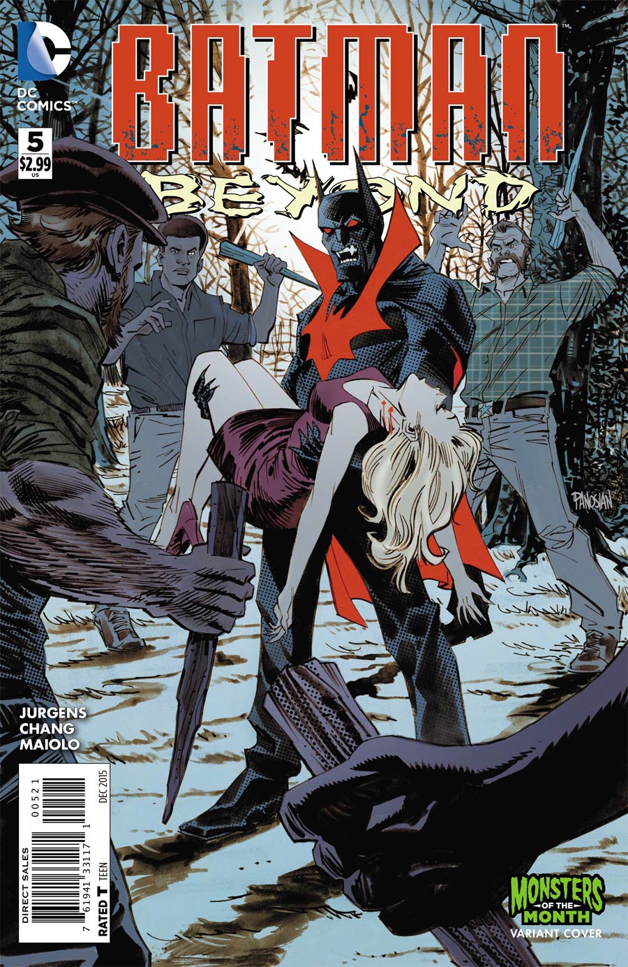 Batman Beyond Vol 5 #5 Cover B Variant Dan Panosian Monsters Cover