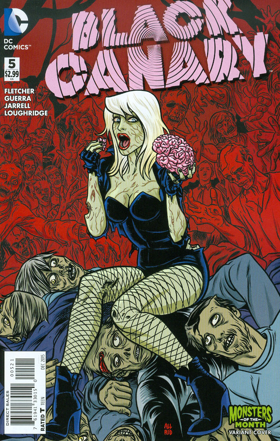 Black Canary Vol 4 #5 Cover B Variant Michael Allred Monsters Cover