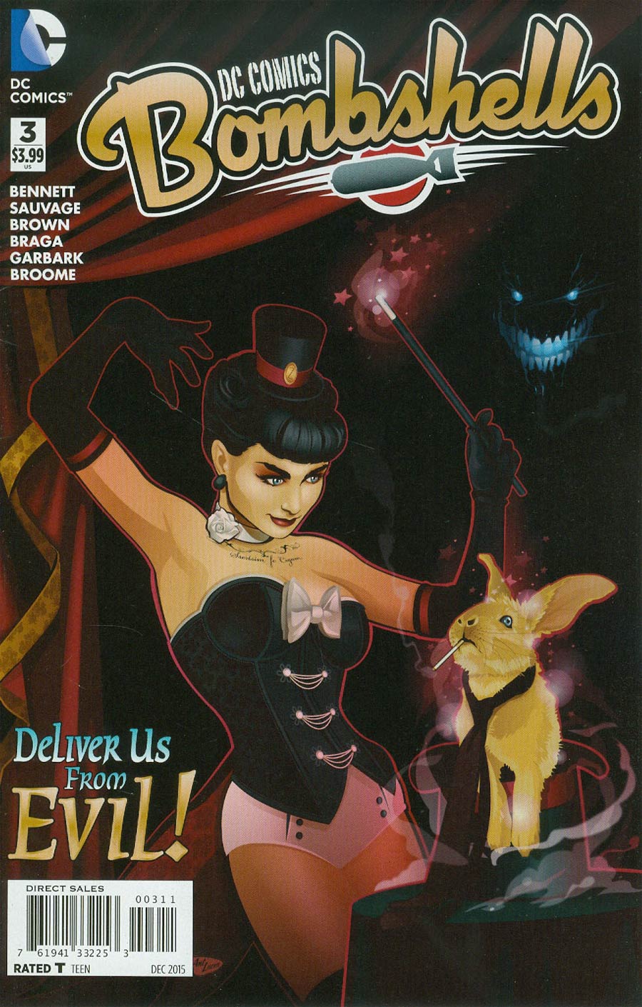 DC Comics Bombshells #3 Cover A Regular Ant Lucia Cover