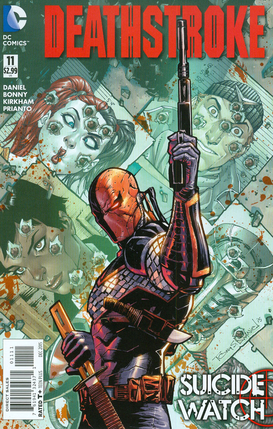 Deathstroke Vol 3 #11 Cover A Regular Tony S Daniel Cover