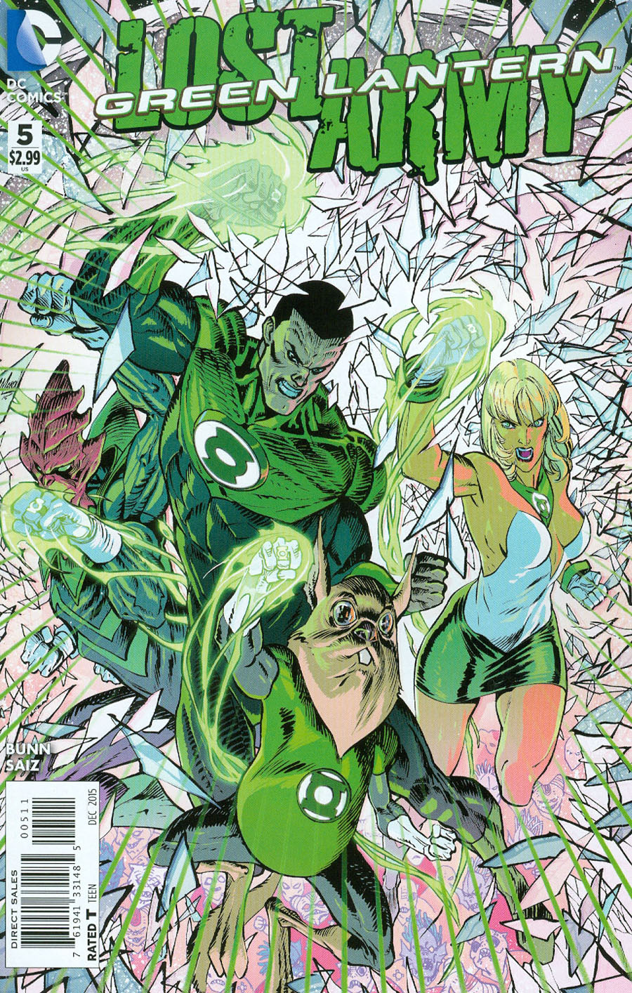 Green Lantern The Lost Army #5