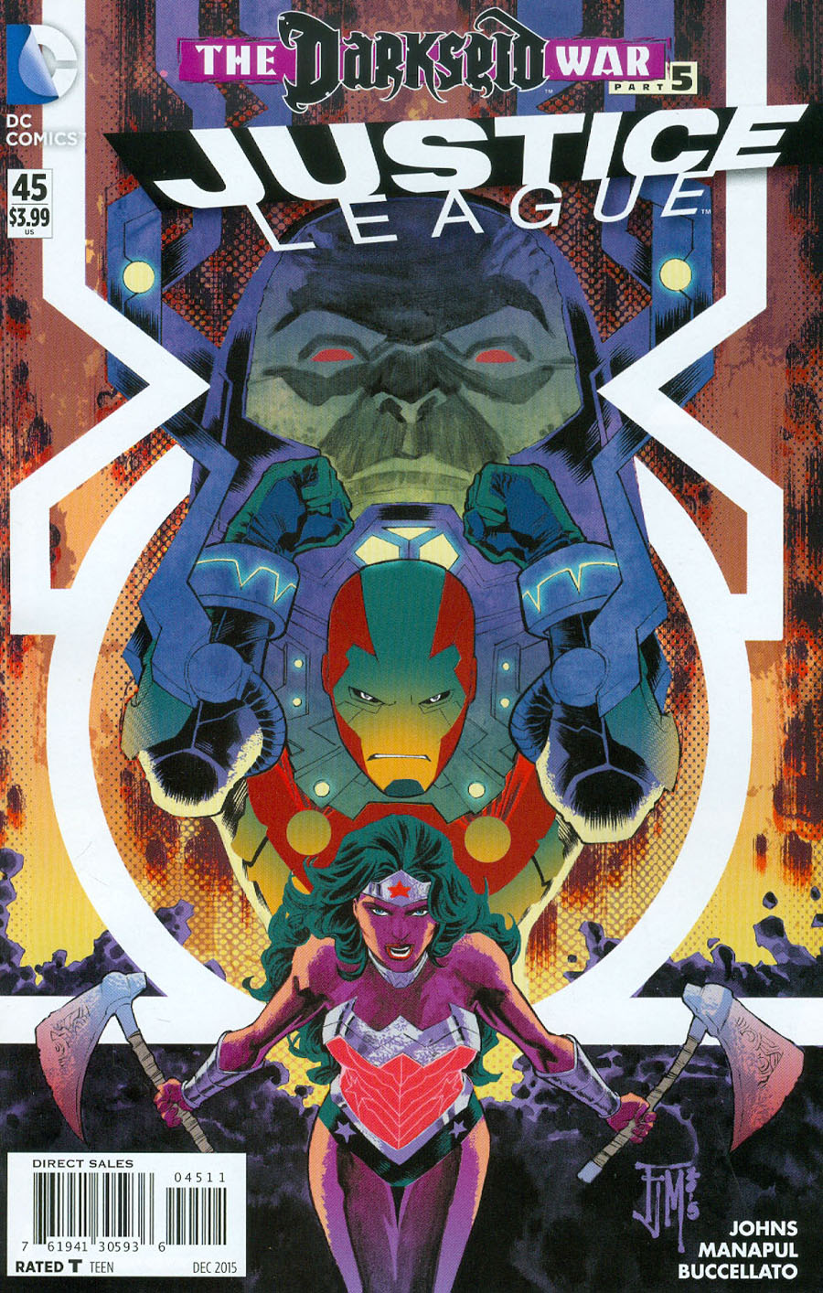 Justice League Vol 2 #45 Cover A Regular Francis Manapul Cover