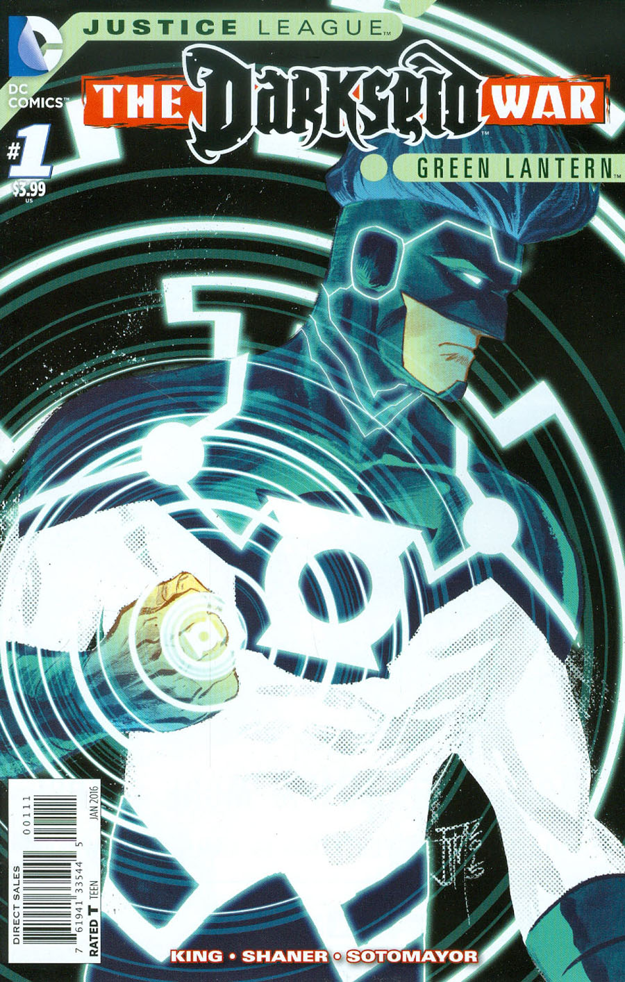Justice League Darkseid War Green Lantern #1 Cover A 1st Ptg